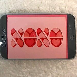 💖 2/$14 C.R. Gibson "XOXO" TXT Style Blank, Boxed Notecards